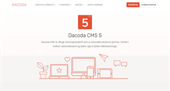 Desktop Screenshot of dacoda.is